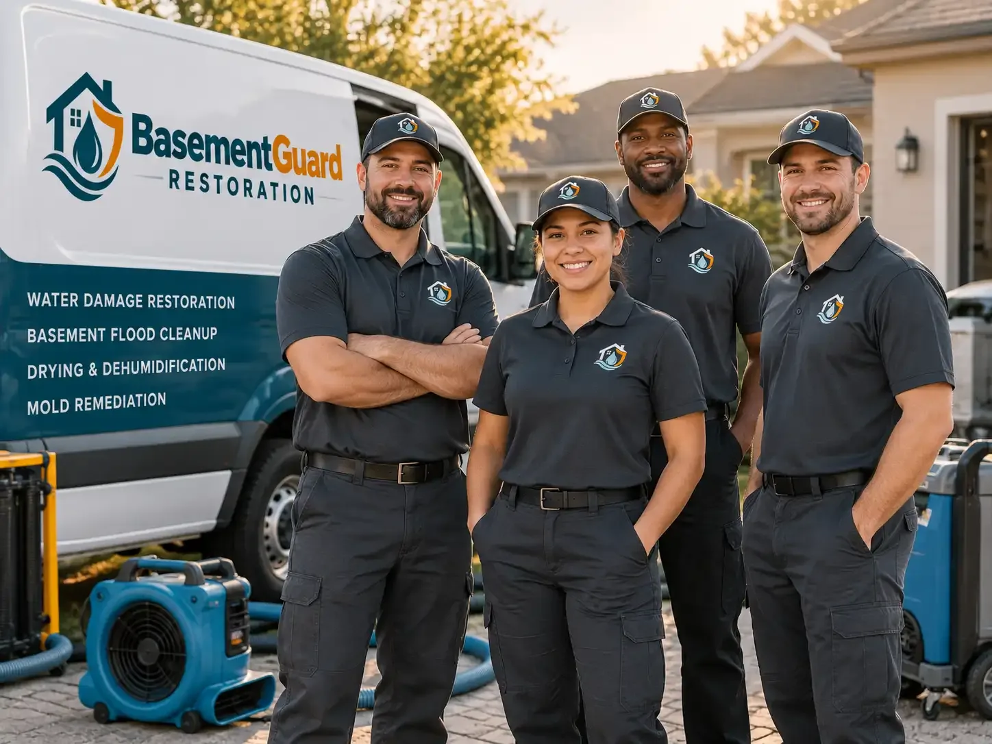 Basement Water Damage Restoration company in Worley, ID